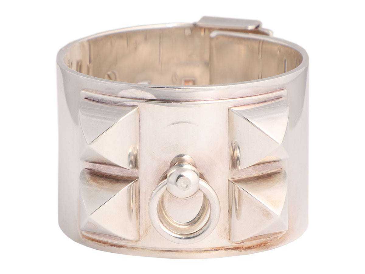 Hermes Vintage Collier de Chien Ring - Size 6.5