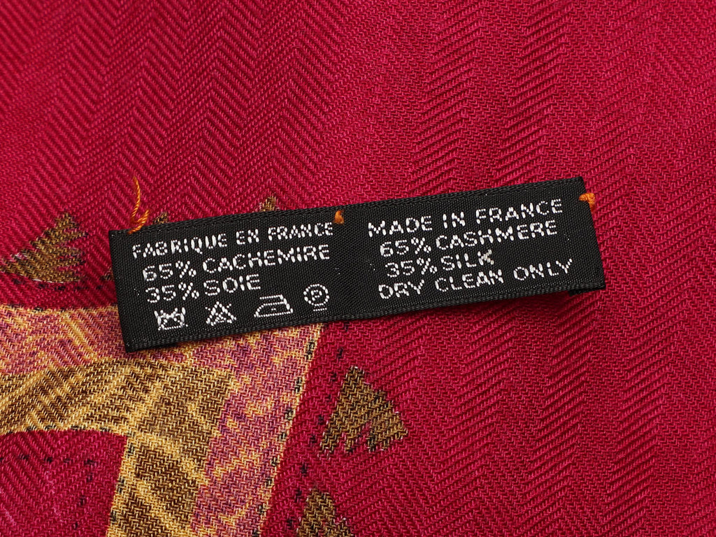 Hermes Cashmere Wool Fringe Stole XL 30x 90 – Carre de Paris