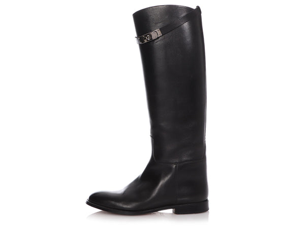 Hermès Black Boots