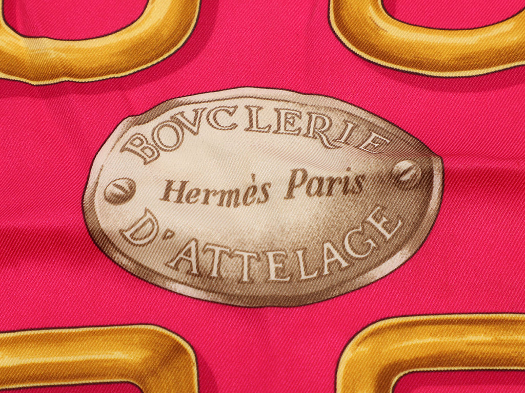 Hermès Bouclerie d’Attelage Silk Scarf 70cm