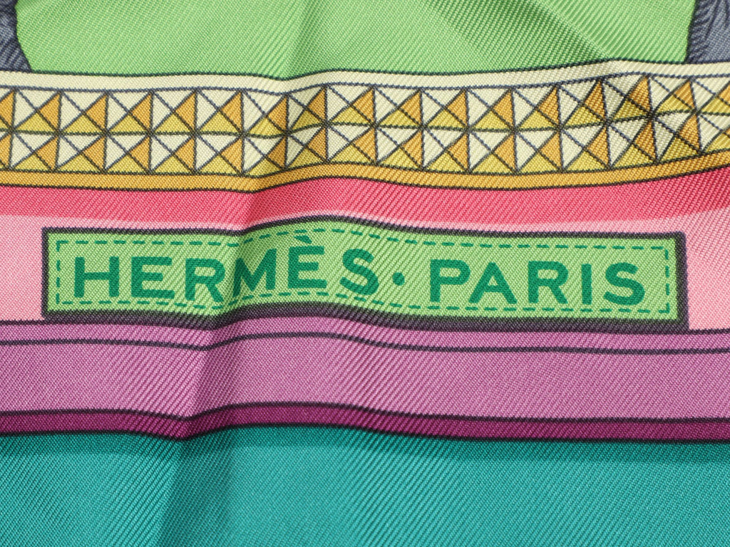 Hermès Grand Apparat Silk Scarf 90cm