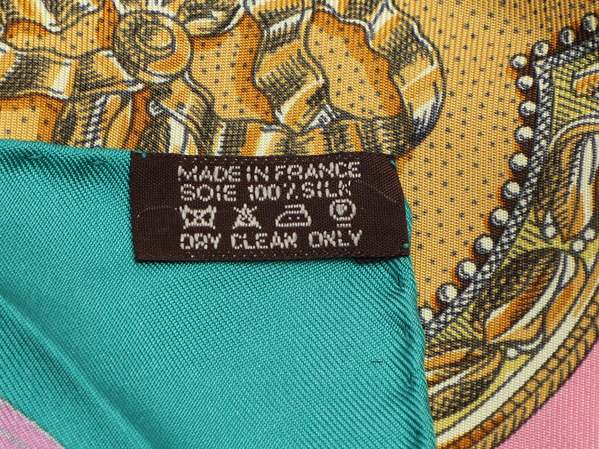 Hermès Grand Apparat Silk Scarf 90cm - Ann's Fabulous Closeouts