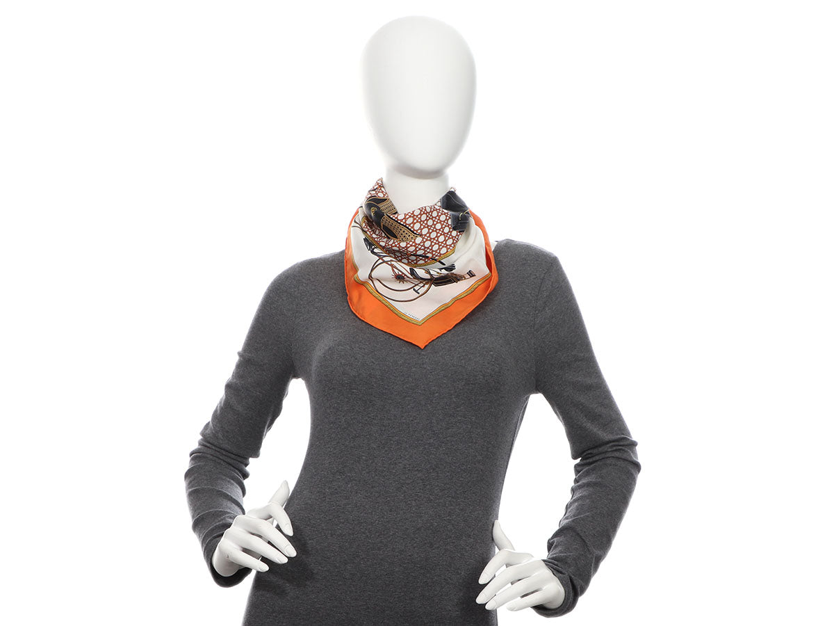 The Napoleon scarf by Hermès 