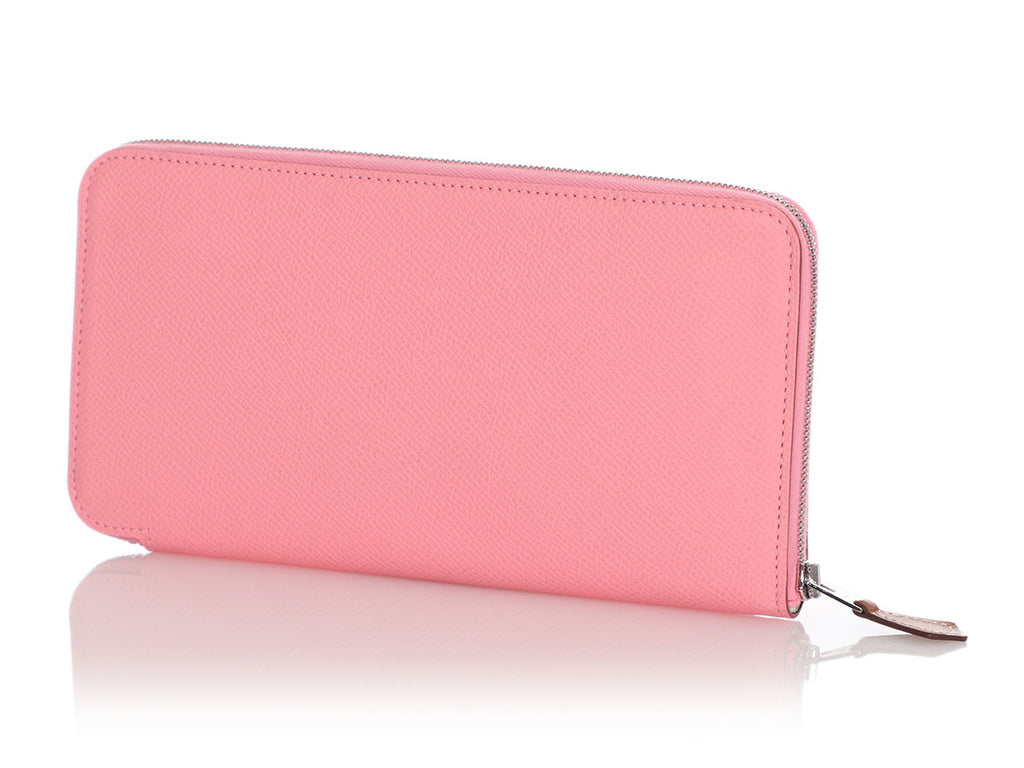 Hermès Pink Epsom Silk'In Long Wallet