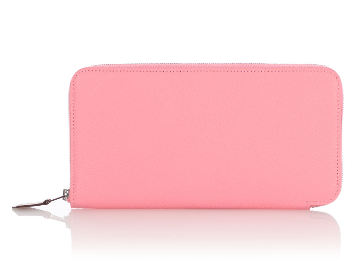 Hermes Silk' In Classique Long Rose Extreme / Rose Mexico Wallet Epsom –  Mightychic