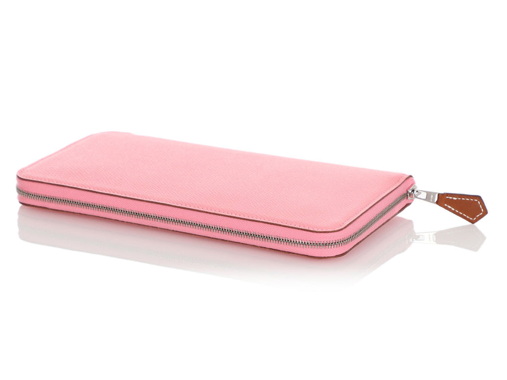 Hermès Pink Epsom Silk'In Long Wallet