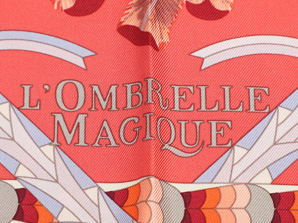 Hermès L'Ombrelle Magique Silk Scarf 90cm