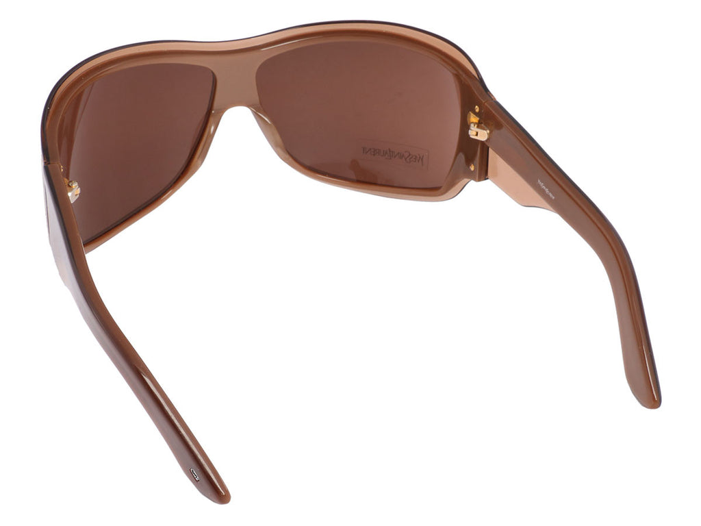 YSL Oversized Brown Sunglasses