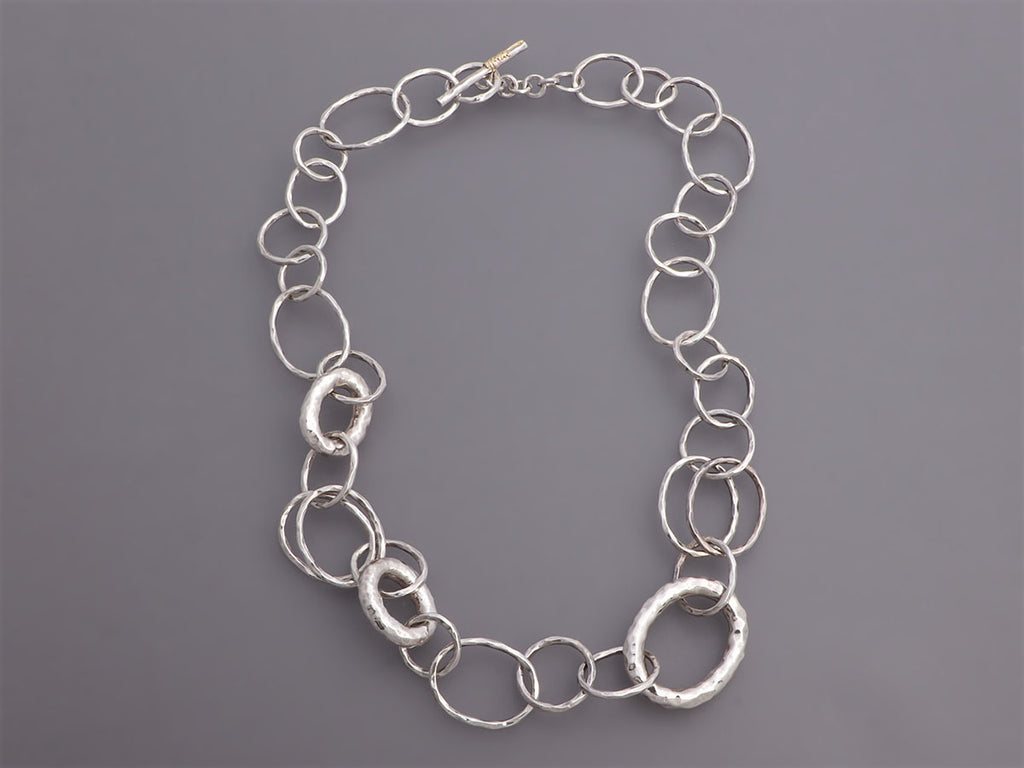 Ippolita Sterling Silver 23" Glamazon Bastille Chain Necklace