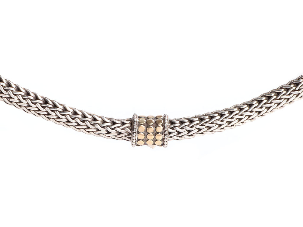 John Hardy Two-Tone Dot Classic Chain Necklace
