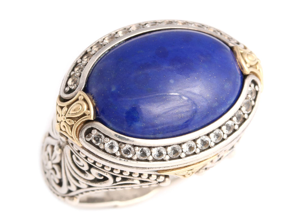 Konstantino 18K Blue Lapis Ring