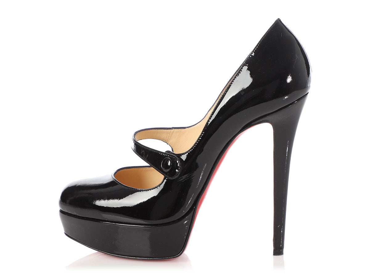 Black high heels  Heels, Black christian louboutin, Me too shoes