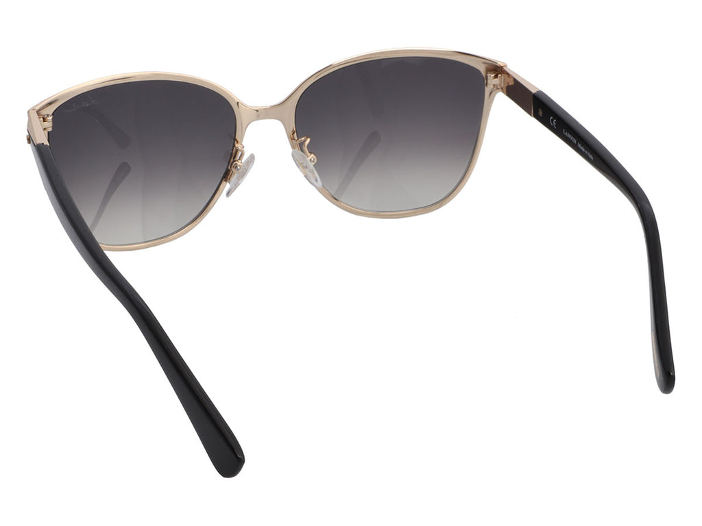 Lanvin Black and Gold Sunglasses
