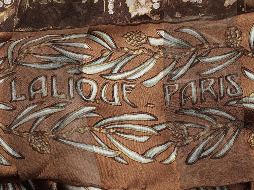 Lalique Bois Sacré Mousseline Shawl