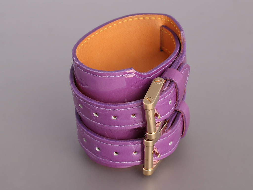 louis vuitton purple belt