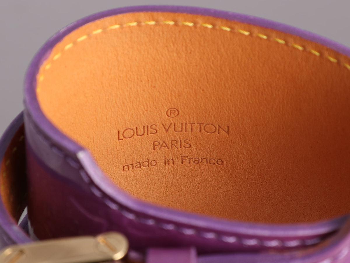 Louis Vuitton Vintage - Vernis Fleurs Double Wrap Bracelet Choker - Purple  Multi - LV Bracelet Choker - Luxury High Quality - Avvenice