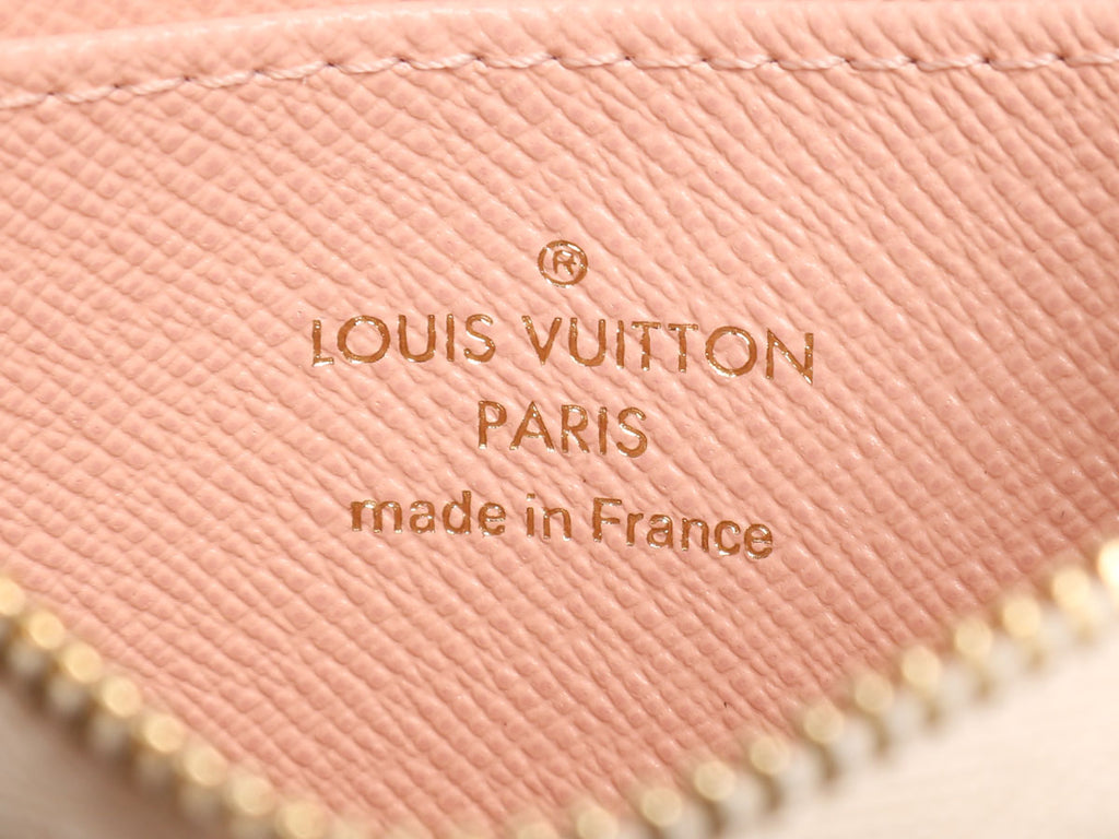 Louis Vuitton Tahitienne Rose Zippy Wallet