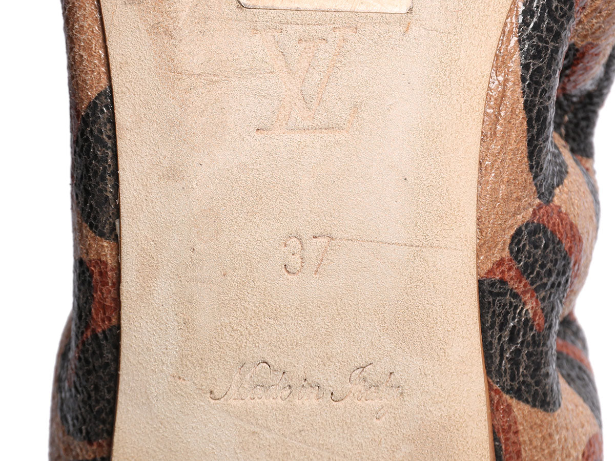 Louis Vuitton, Shoes, Authentic Louis Vuitton Cheetah Print High Tops  Size 37 7