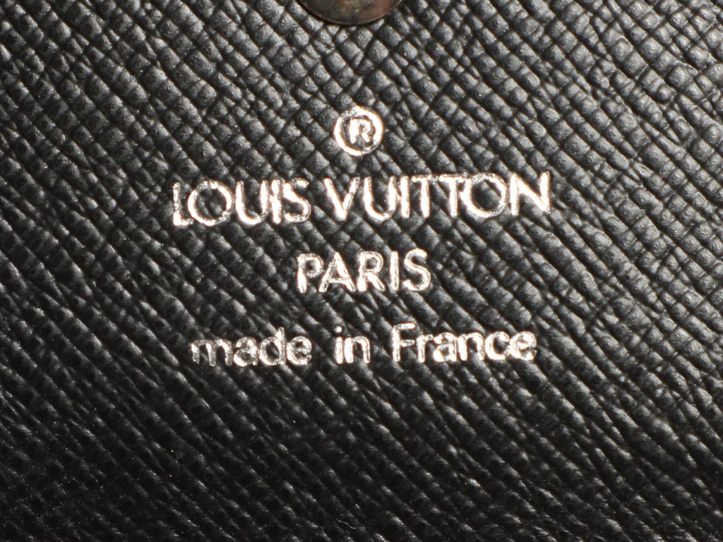 Louis Vuitton Small Black Leather Case