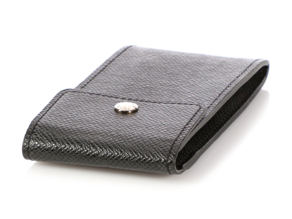 Louis Vuitton Small Black Leather Case
