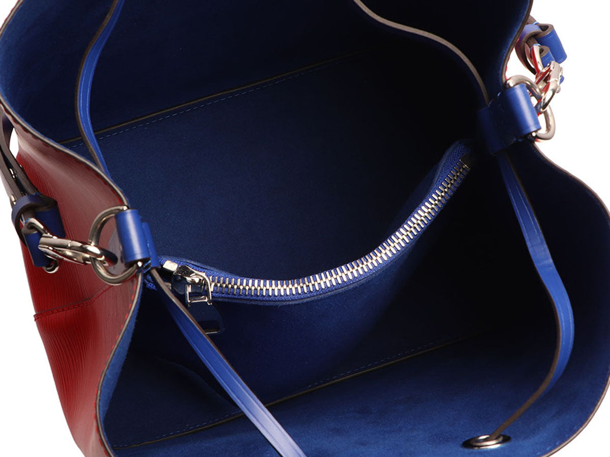 Louis Vuitton Coquelicot/Blue EPI Leather NeoNoe Bag