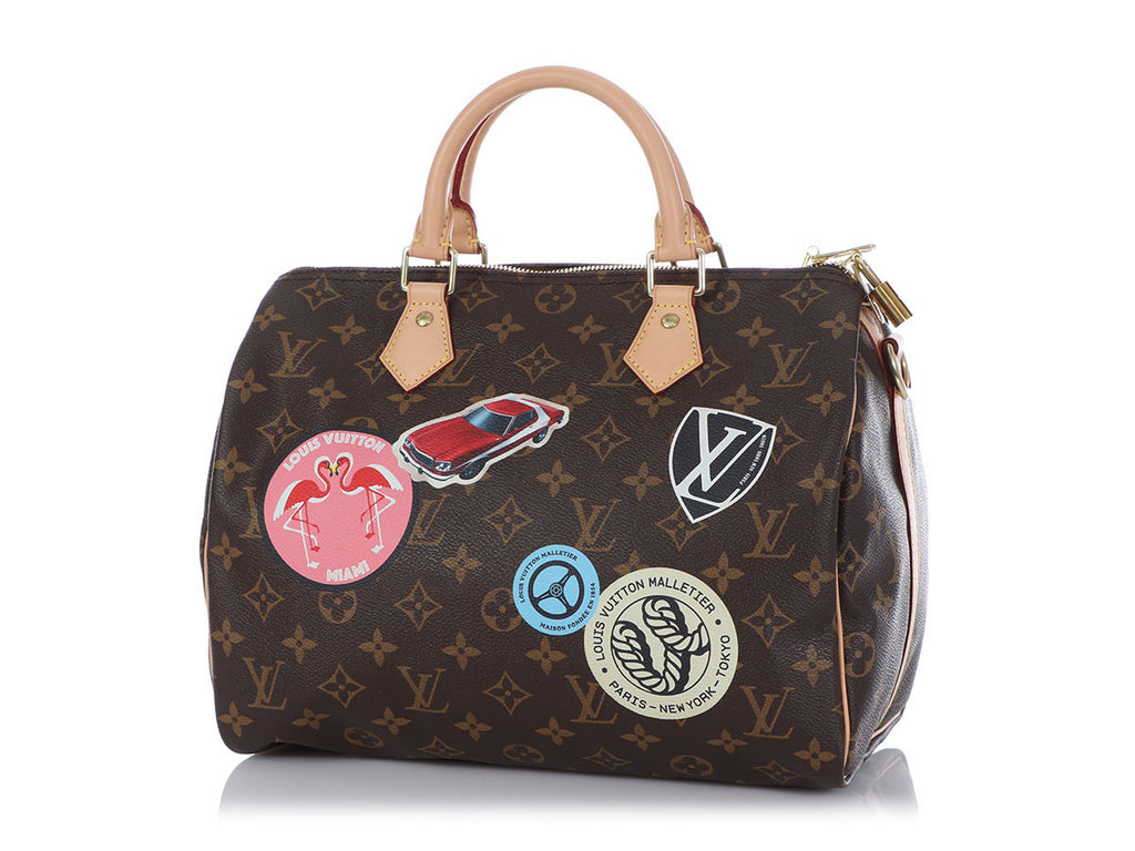 Louis Vuitton, Bags, New Louis Vuitton World Tour Speedy Bandouliere 3