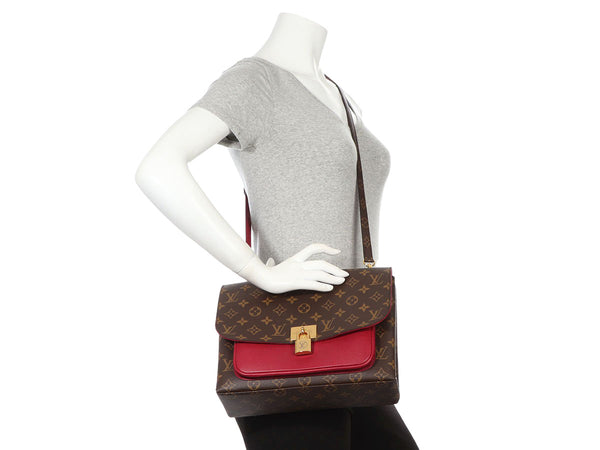 Marignan leather handbag Louis Vuitton Multicolour in Leather