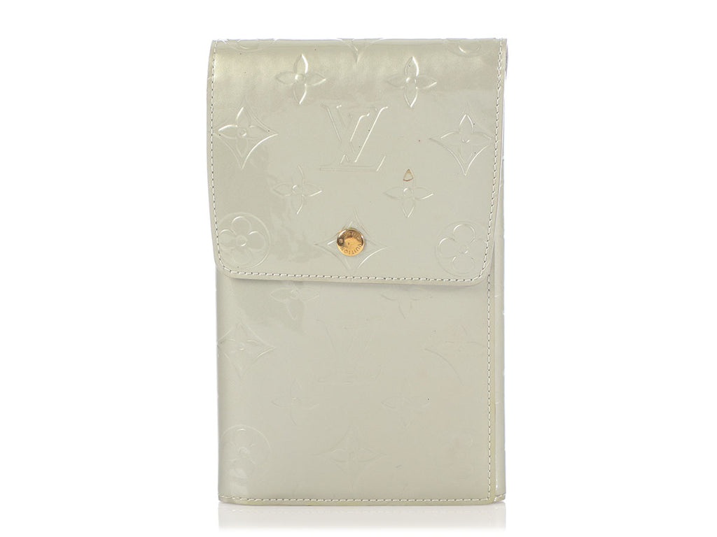 Louis Vuitton Gray Monogram Vernis Walker Wallet