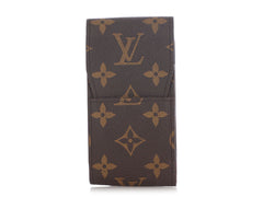 Louis Vuitton Monogram Cigarette Case Mobile Phone Pouch Etui 253lvs71 –  Bagriculture