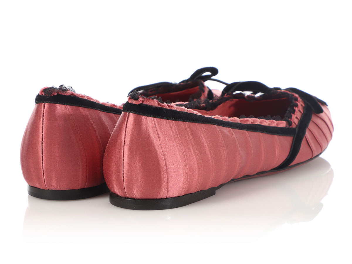 Louis Vuitton Heart Ballerina Flats in Pink | MTYCI
