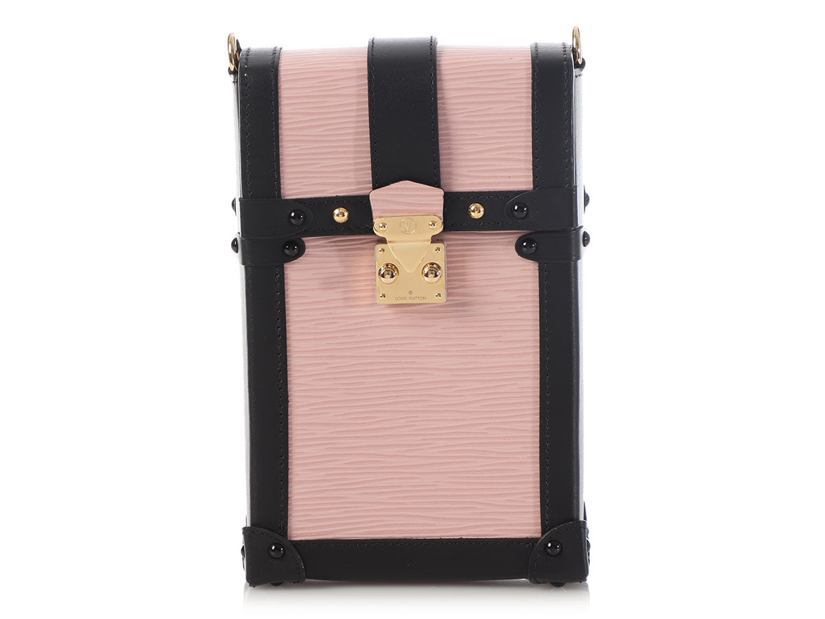 Louis Vuitton LV mini pochette accessoires Pink Leather ref.270857