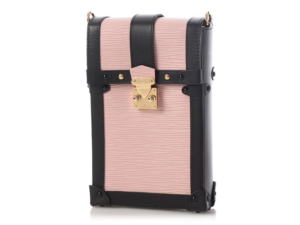 Louis Vuitton Pink Epi Vertical Trunk Pochette