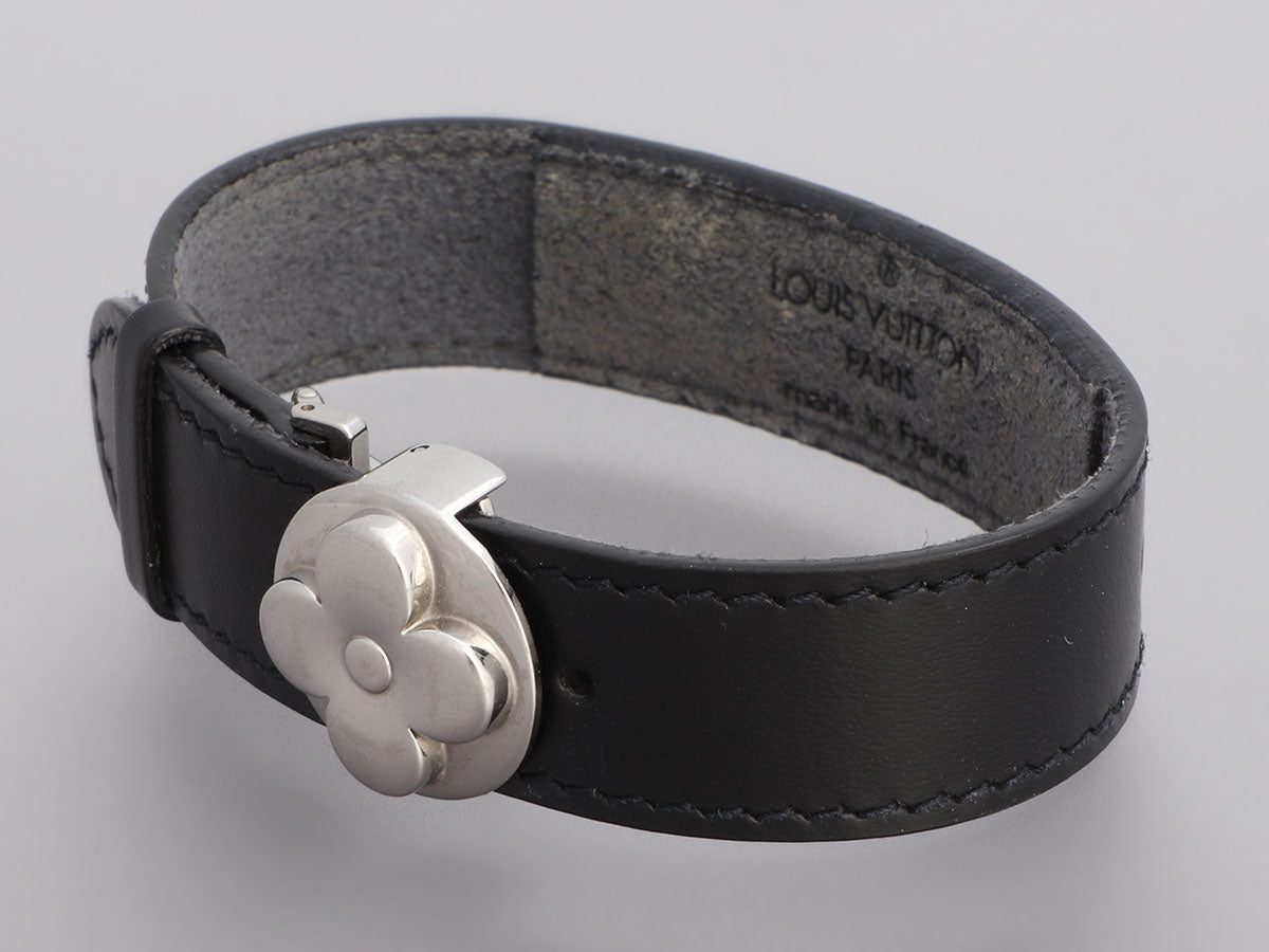 Louis Vuitton Vernis Fleurs Double Wrap Bracelet Choker (SHG-28862