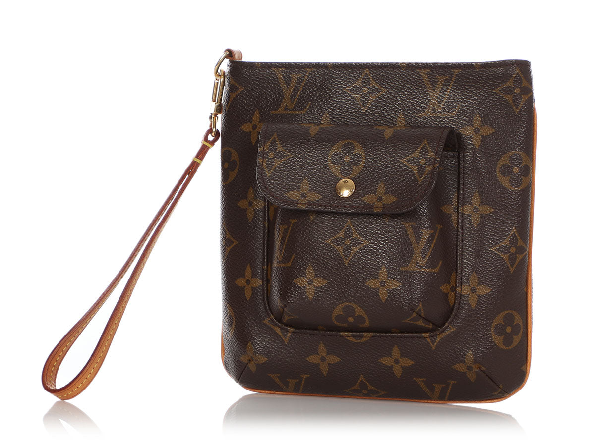 Louis Vuitton Monogram Partition Wristlet - Brown Clutches, Handbags -  LOU227631