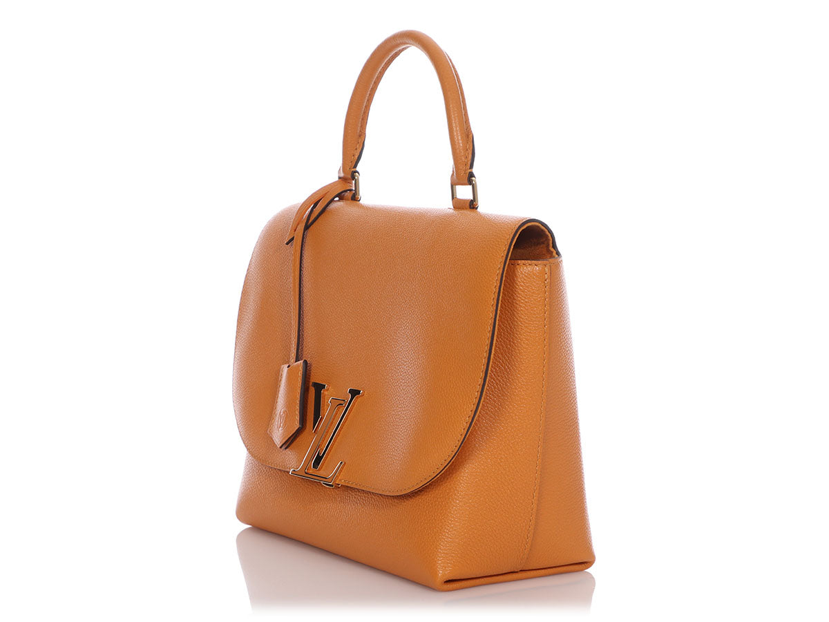 Volta leather handbag Louis Vuitton Orange in Leather - 35645930