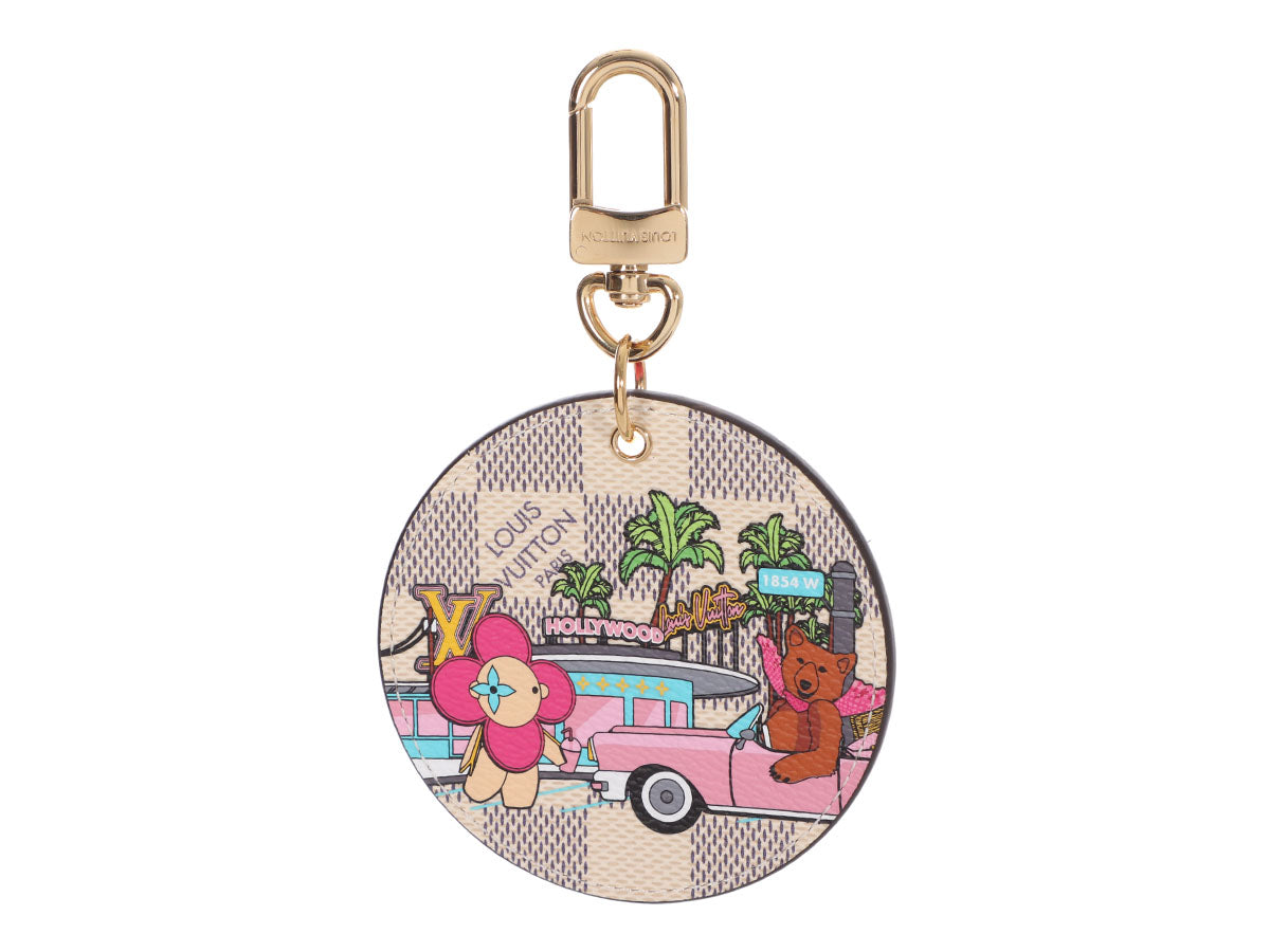 Louis Vuitton Vivienne Bag Charm and Key Holder, Pink, One Size