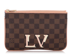 Louis Vuitton LV Damier Ebene Double Zip Pochette Crossbody - A World Of  Goods For You, LLC