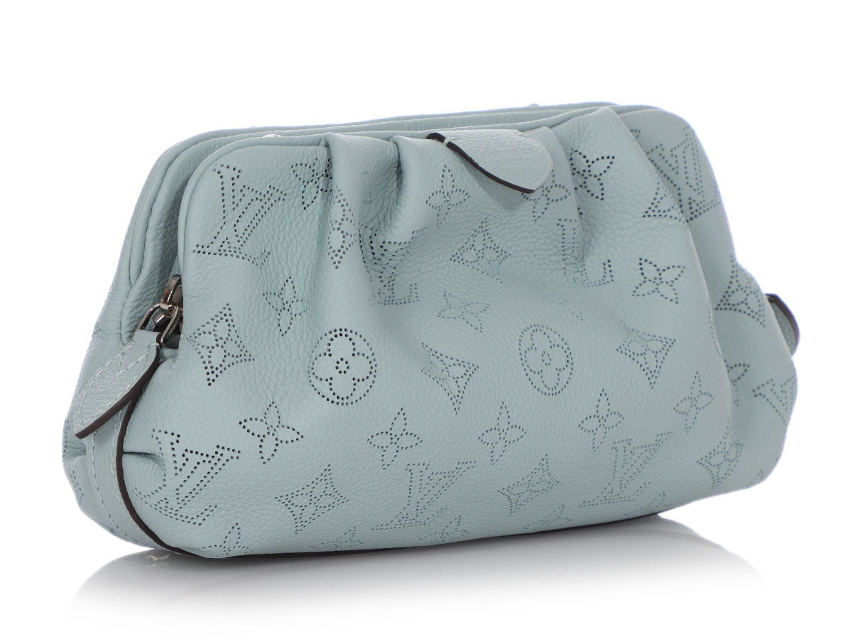 Louis Vuitton Scala Pouch Bag Mahina Leather Mini NEARLY NEW!