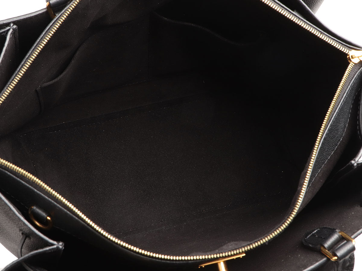 Louis Vuitton Noir Calfskin Lockmeto - Ann's Fabulous Closeouts