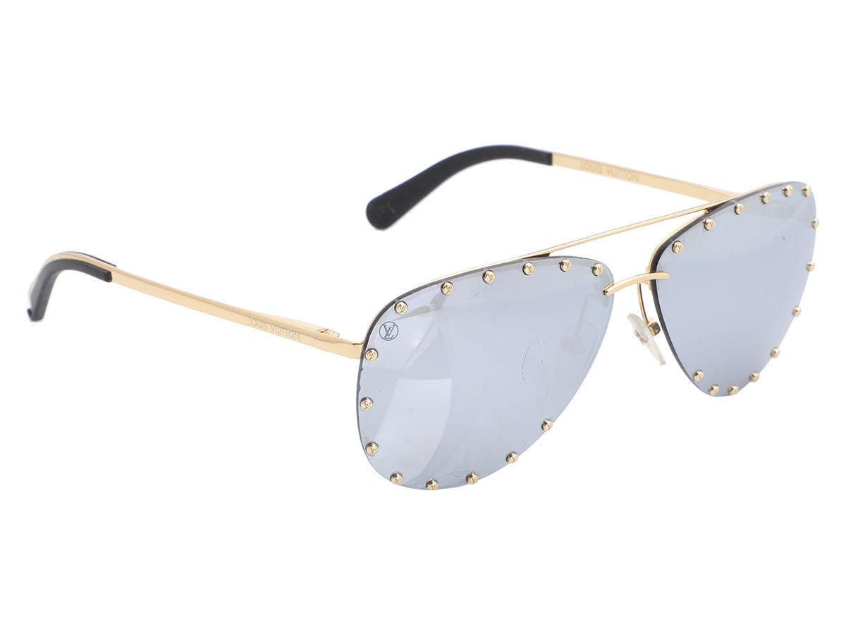Louis Vuitton Faceted Aviator Sunglasses - Ann's Fabulous Closeouts