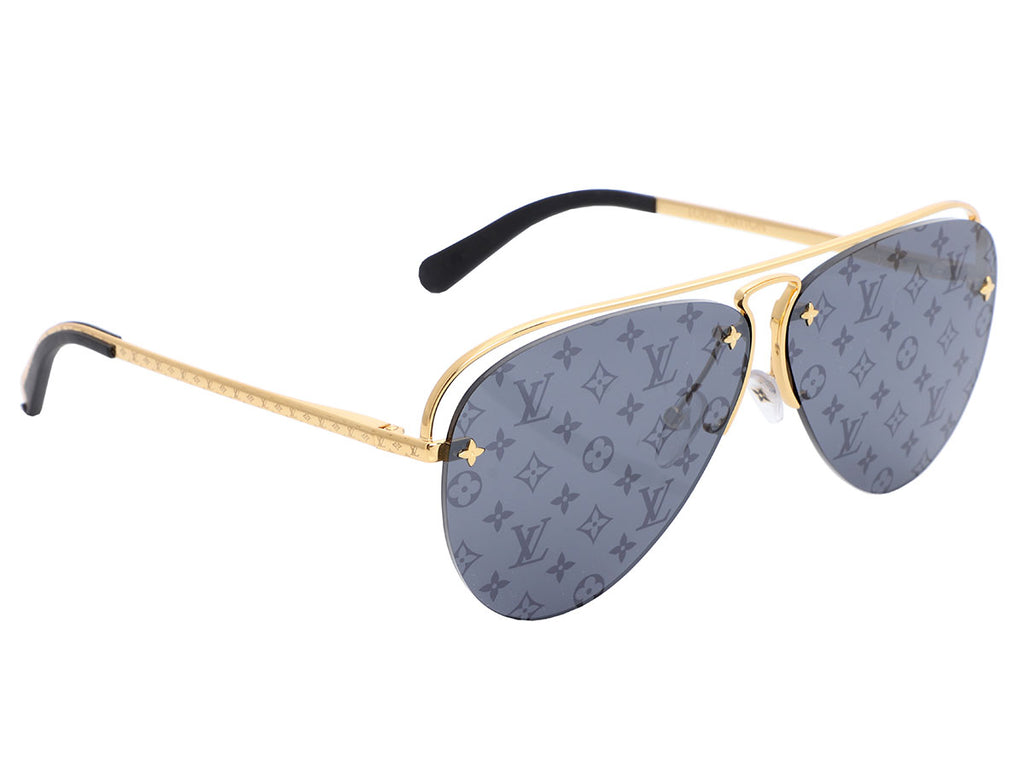 Louis Vuitton Gold Clockwise Sunglasses
