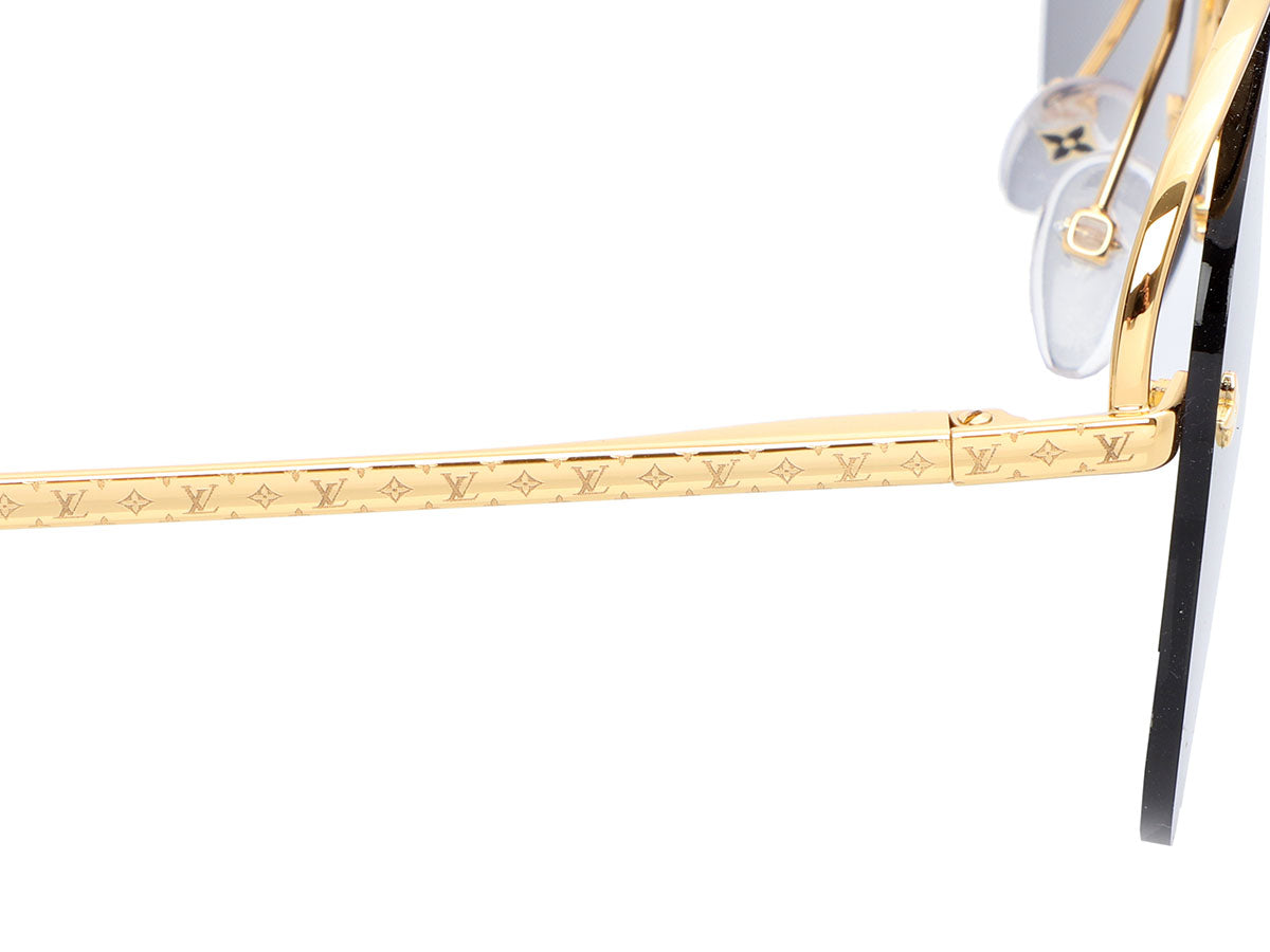 Louis Vuitton Monogram Clockwise Aviators Gold – DAC