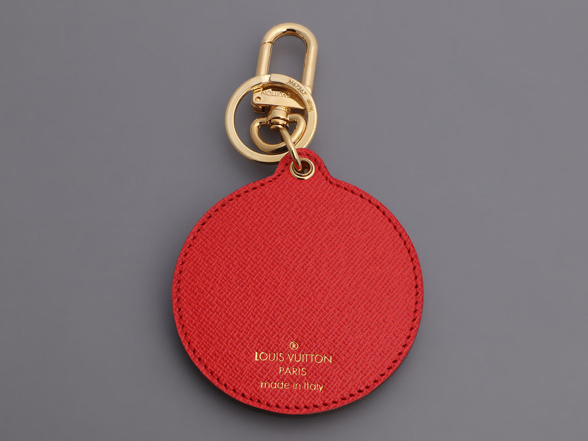 Louis Vuitton Red Monogram Illustre Multi V Bag Charm - Ann's Fabulous  Closeouts