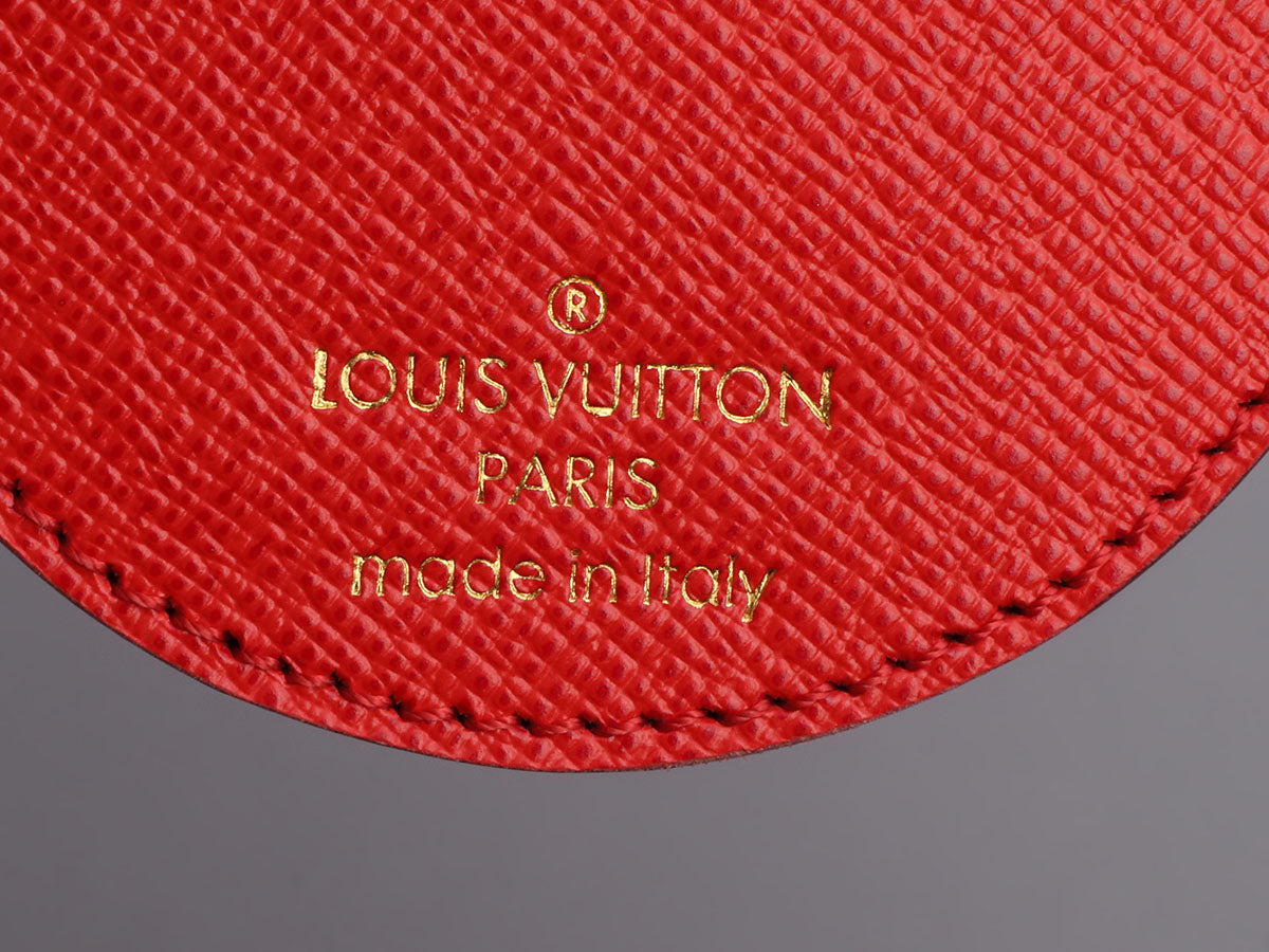 Louis Vuitton Monogram Tassel Bag Charm Red - A World Of Goods For