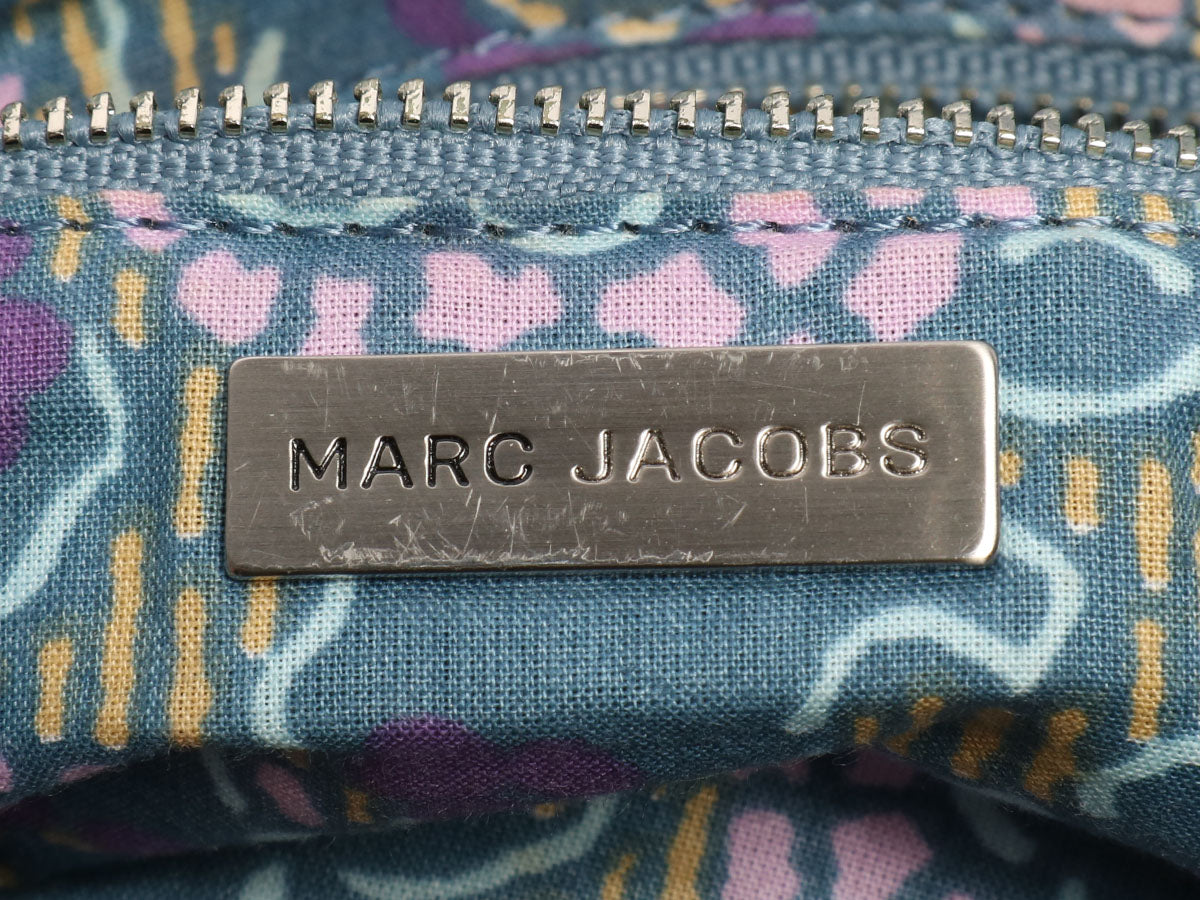 Marc Jacobs Metallic Leather Clutch - Ann's Fabulous Closeouts