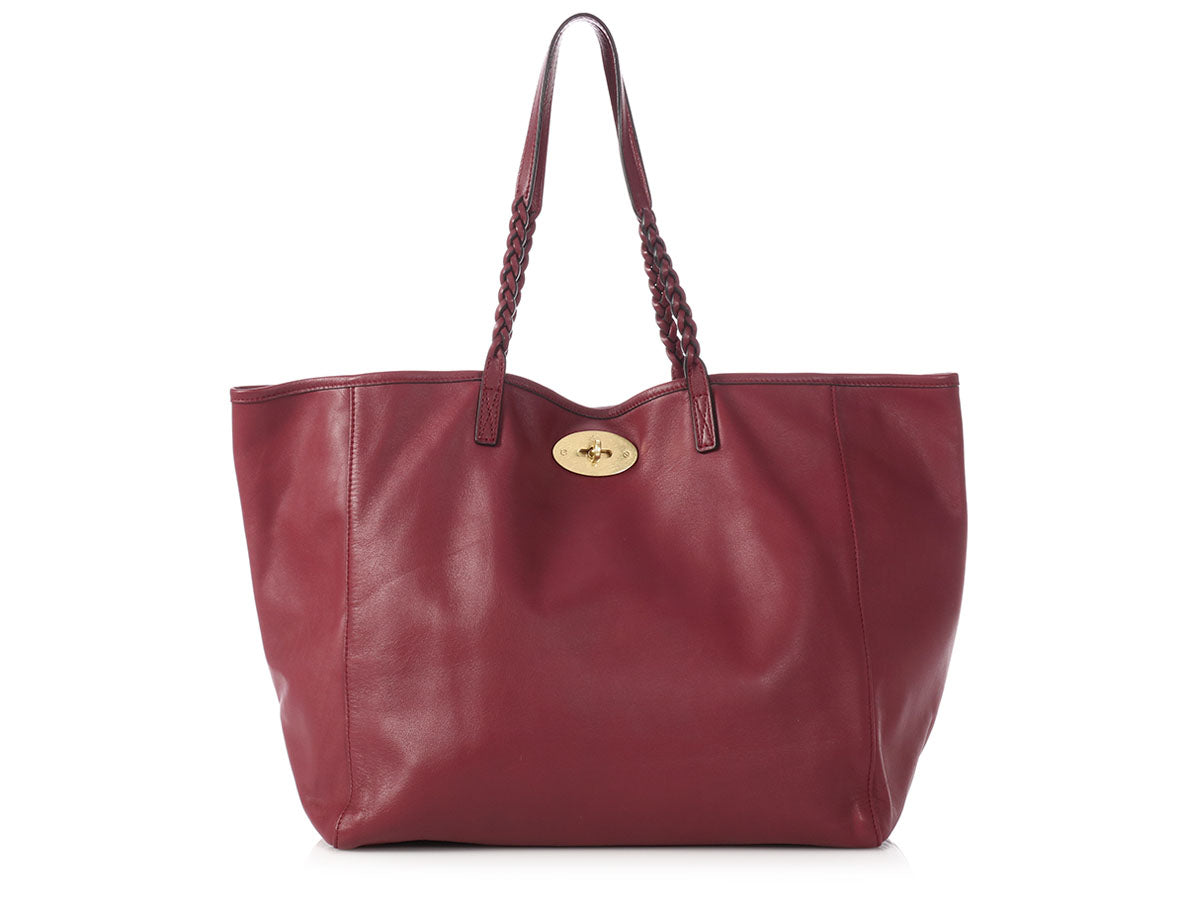 Prada Red Leather Bag - Ann's Fabulous Closeouts