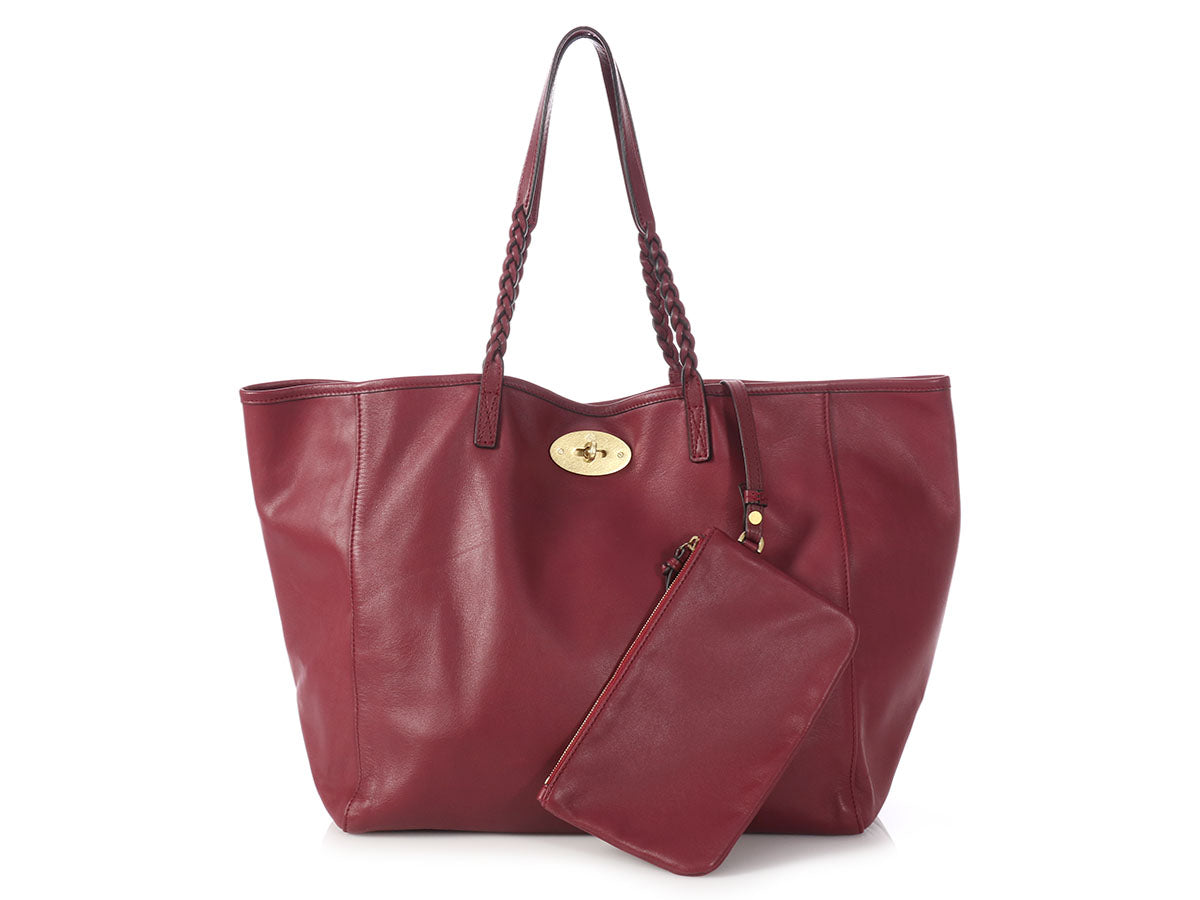 Mulberry Burgundy Dorset Tote Ann's Fabulous Closeouts