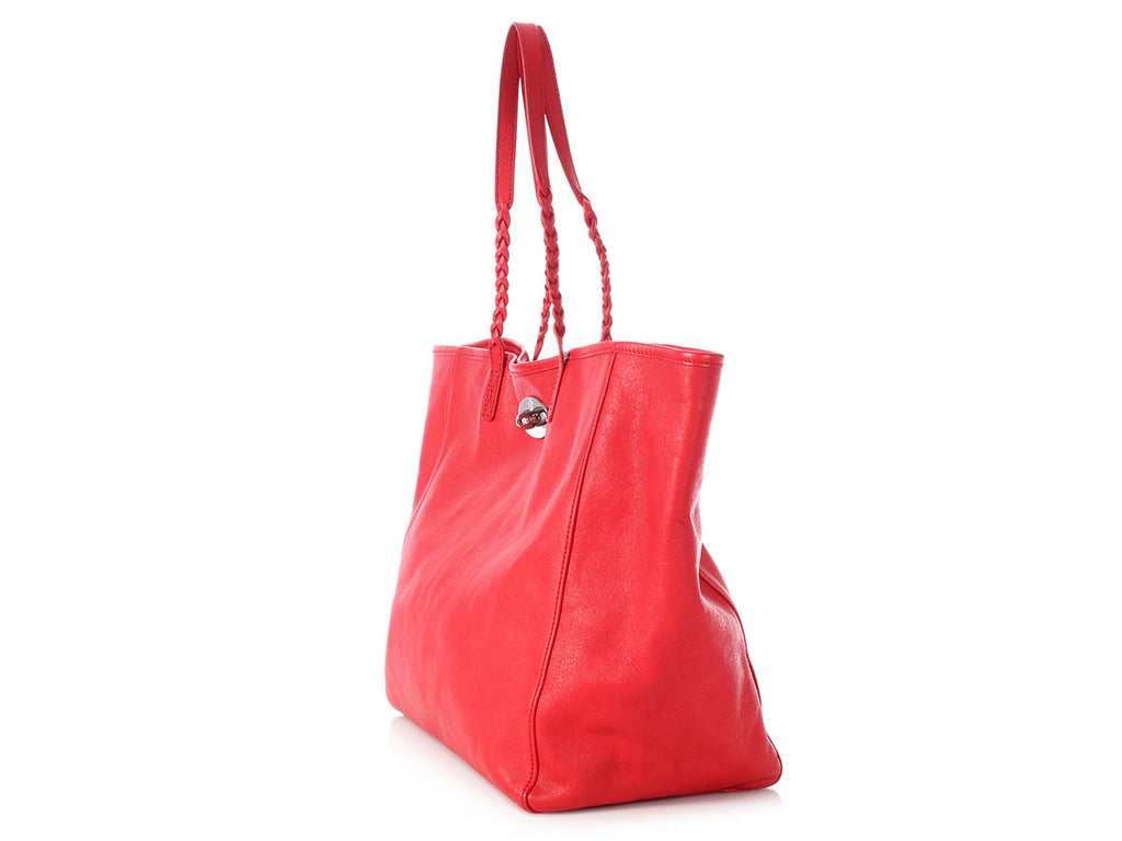 Mulberry Red Dorset Tote
