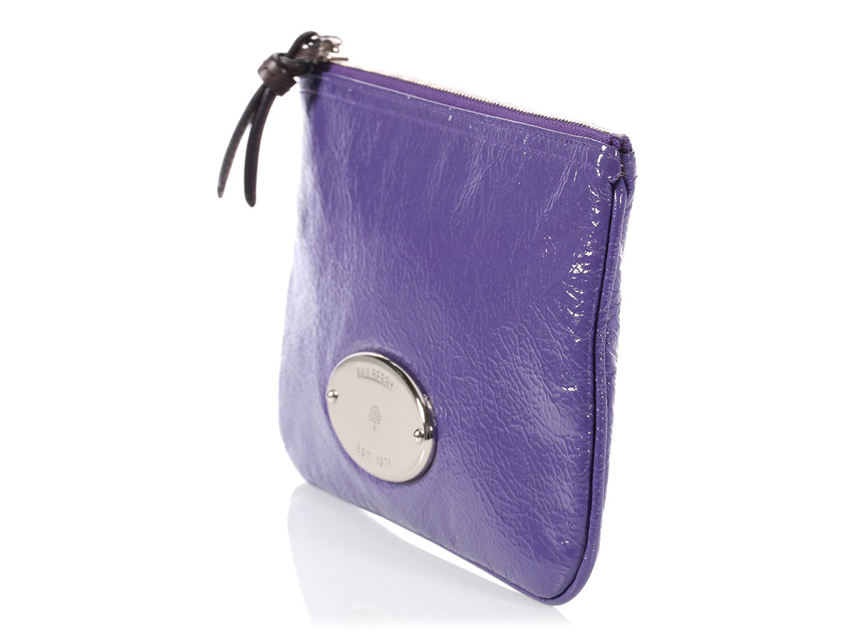 Mulberry Amberley Silky Calf Leather Clutch Bag, Maple at John Lewis &  Partners