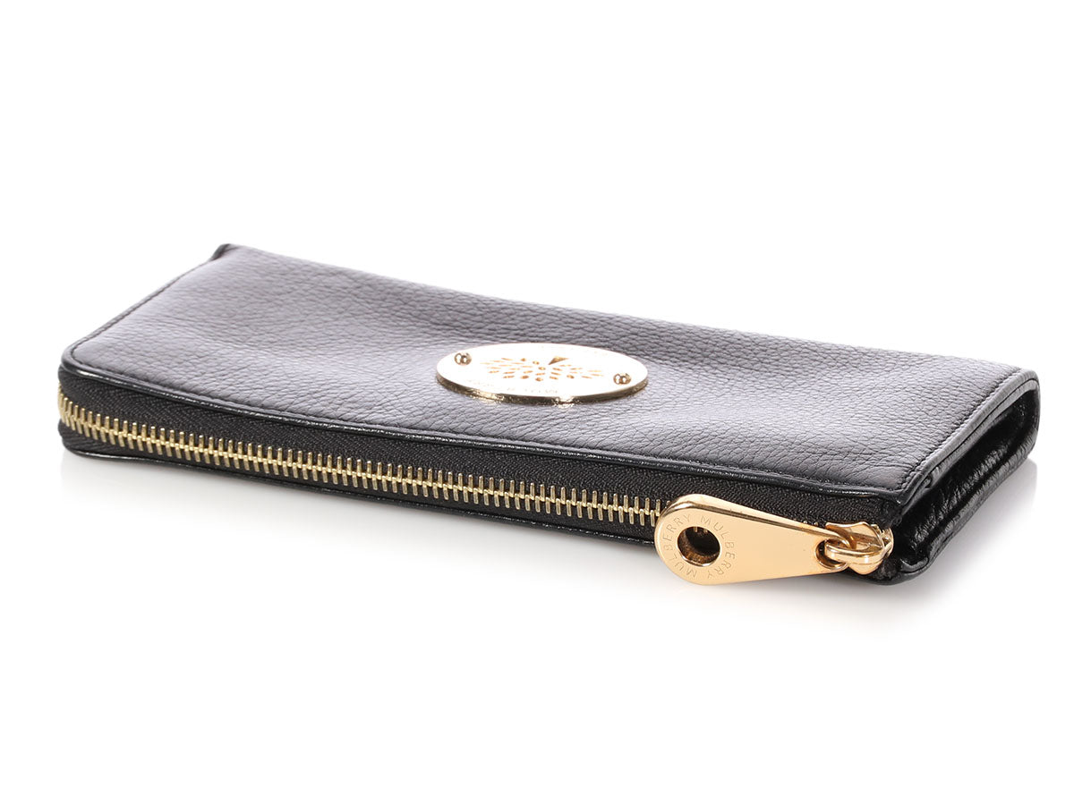 Mulberry Leather Wallet - Black Wallets, Accessories - MUL36655 | The  RealReal